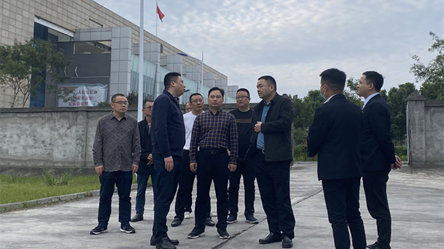 肖林董事长调研鸿安鼎运公司