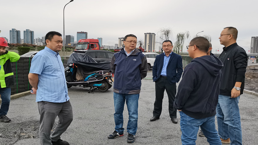 集团党委委员、副总经理倪丹带队督查嘉来建工 集团党委委员、副总经理倪丹带队督查嘉来建工