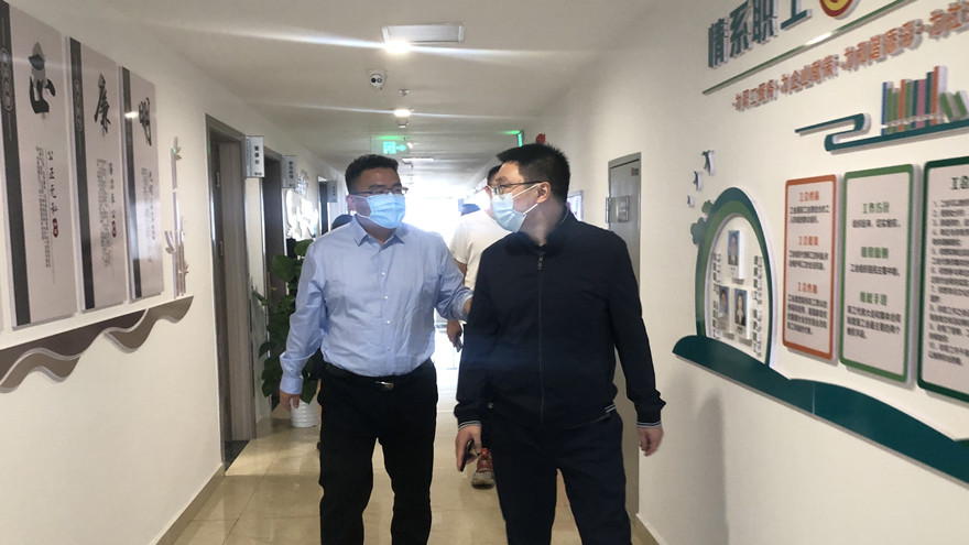 集团总会计师齐飞带队督查西津物流 集团总会计师齐飞带队督查西津物流