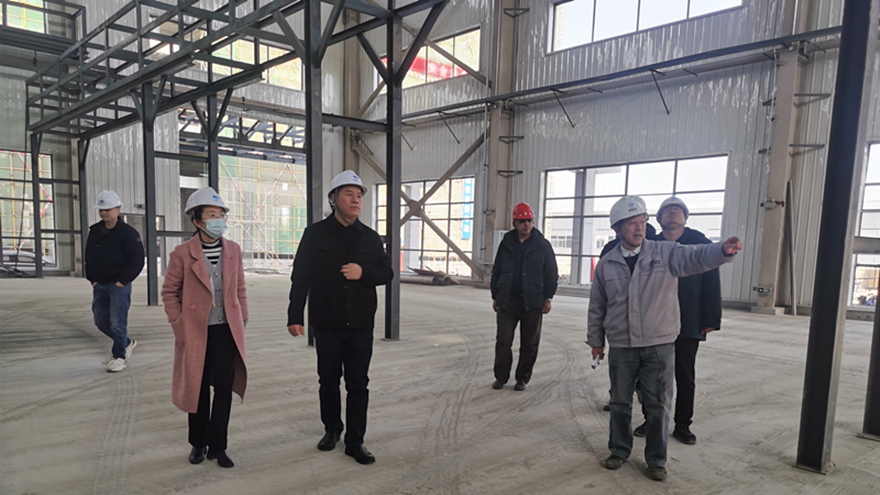 图5：集团党委委员、副总经理孙瑞云督导绵太公司