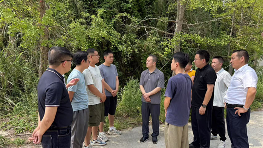 绵投集团组织开展乡村振兴实地调研工作 以灯光点亮乡村发展之路