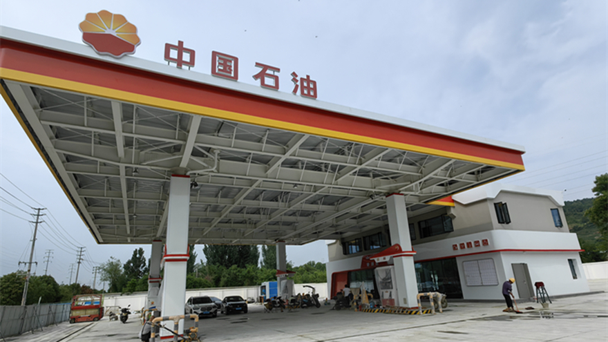 东环线加油站项目进入收尾冲刺阶段