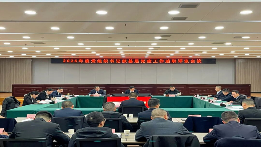 绵投集团党委召开2025年度党组织 书记抓基层党建工作述职评议会议