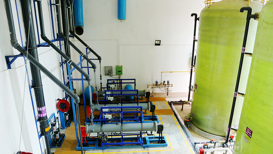 主力水厂完成消毒系统改造3