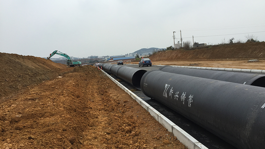 实施京东方供水保障管道工程01