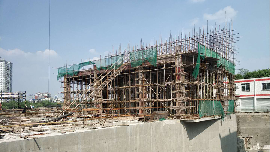 06代家湾泵站扩容及周边雨水通道改造泵站用房建设