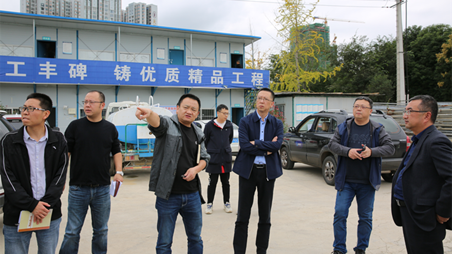 滨河南路道路综合改造工程（安昌桥至白衣庵）现场办公照片