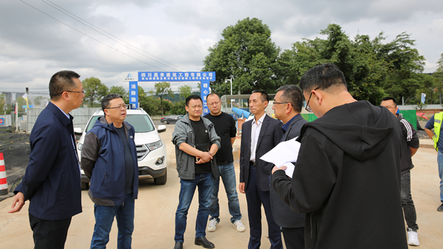 南山路道路及排水改造补短板工程现场办公照片 南山路道路及排水改造补短板工程现场办公照片