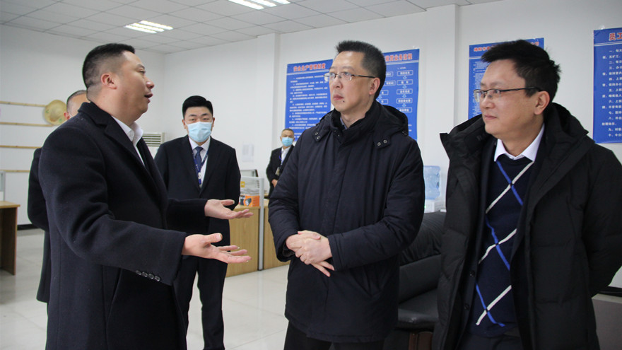 集团党委副书记、董事张雁带队督查绵实股份安全生产和疫情防控等工作 集团党委副书记、董事张雁带队督查绵实股份安全生产和疫情防控等工作