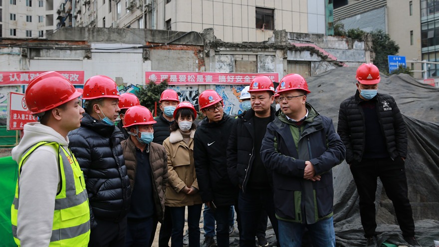 集团党委委员、副总经理倪丹带队督查安昌路8号停车楼项目安全生产和疫情防控等工作 集团党委委员、副总经理倪丹带队督查安昌路8号停车楼项目安全生产和疫情防控等工作