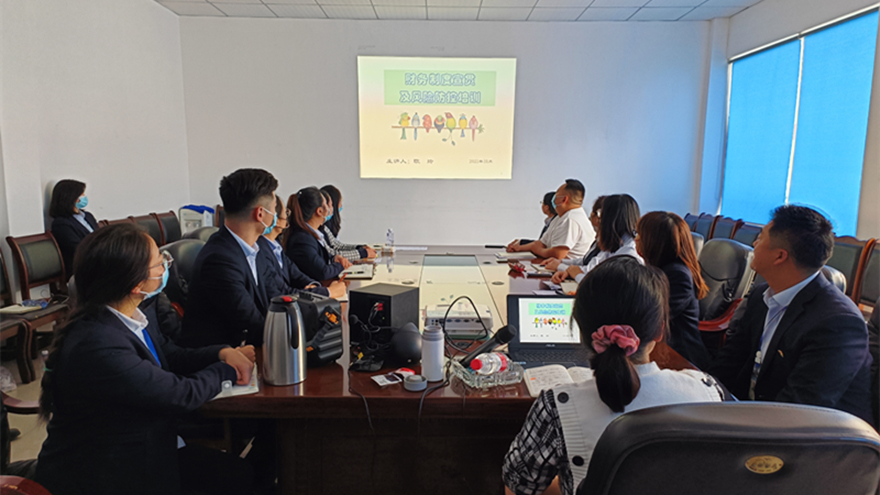 绵实股份开展财务制度宣贯及风控培训 绵实股份开展财务制度宣贯及风控培训